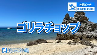 【沖縄ビーチ】本島北部 #004 ゴリラチョップ（本部町）