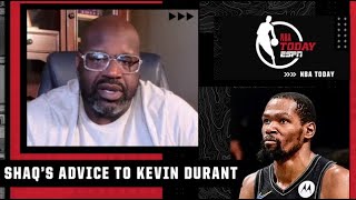 Shaq has a little advice for Kevin Durant 👀 | NBA Today