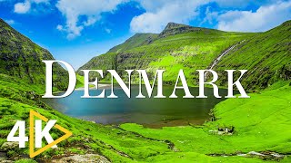 Denmarkを飛行する（4K UHD） - 美しい自然ビデオと一緒にリラックス音楽-4KビデオUltra HD