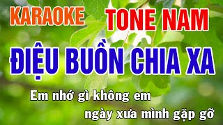 Điệu Buồn Chia Xa Karaoke Tone Nam Nhạc Sống - Phối Mới Dễ Hát - Nhật Nguyễn