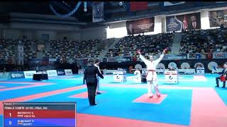Final Kumite -68 Kg,    (CRO) vs Elmadany Ola (EGYPT), Karate1 Kocaeli 2022
