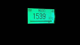 1539 kHz Pravasi Bharathi DE-29m 17;53 UTC