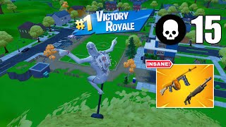 15 Elimination Solo "Zero Build" Gameplay Win (Fortnite Remix chapter 2 PC)