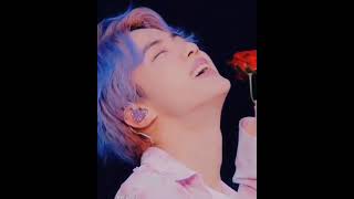 Jin 🙈💜🌹 #world wide handsome❤️who want to be in that place of 🌹😍?#bts reels # bts Army forever♾️💟
