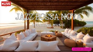 Chill and Relaxing Jazz Vibes with Ocean Waves – Sunny Cafe Atmosphere & Bossa Nova Beats