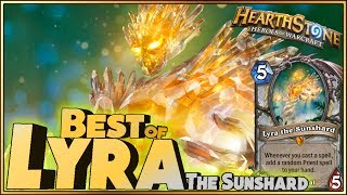 Hearthstone - Best of Lyra the Sunshard - Funny and lucky Rng Moments