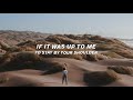 yanic if it was up to me lyrics ft. majro