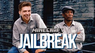 UTÍKÁME V NOCI Z VĚZENÍ! | Minecraft Jailbreak w/@Skopy