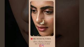 Kundan Nose Ring (nath) | gold nose ring | #goldjewellery #shorts