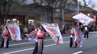 鳴子艶舞会（よさこい東海道2014）前日祭・上土演舞場