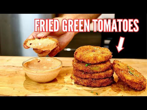 Fried Green Tomatoes with Remoulade Sauce Recipe