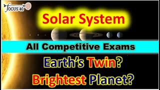 Solar System Facts || Brightest Planet || Static GK || Competitive Exams || GK Tricks || SSC || RRB