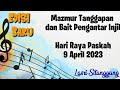 Mazmur Tanggapan||EDISI BARU|| Hari Raya Paskah  || 9 April 2023 || Lasri Sitanggang