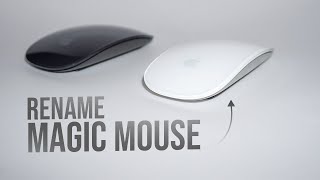 How to Rename Magic Mouse 2 (tutorial)