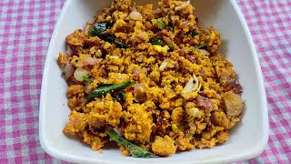 மீன் முட்டை பொரியல் | meen muttai poriyal recipe in tamil | @Meenaslifestyle.