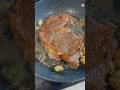 Pan Frying Ribeye Steak #asmr