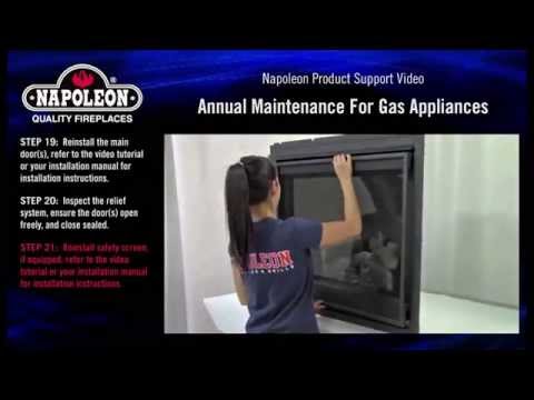 Napoleon Gas Appliance Annual Maintenance Tutorial Napoleon Gas Appliance Annual Maintenance Tutorial