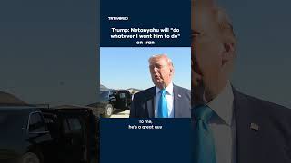 Trump: Netanyahu will do “whatever I want him to do” on Iran policy