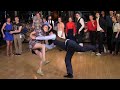 Fast Tempo Part of Lindy Hop Advanced Final Jam at Russian Swing Dance Championship 2015