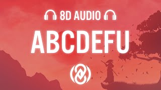 GAYLE - ​abcdefu (Lyrics) | 8D Audio 🎧