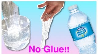 No Glue Water Slime!! 💦 Testing No Glue Water Slime Recipes Part Two!!