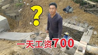 农民工一天工资700？听农村泥瓦工师傅怎么说，不是你想的那样！