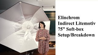 Elinchrom Litemotiv Indirect Setup & breakdown