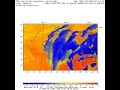 wrf model output cloud top temperature simulation