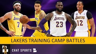 Lakers Training Camp Battles: LeBron James At PG? Dwight Howard At Center? Kyle Kuzma Starting?