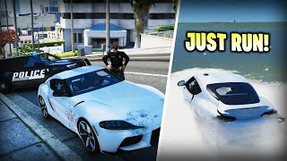 Tuggz \u0026 Suarez Gets Into an Insane COP Chase While Doing a Moonshine Run! | NoPixel RP | GTA RP | CG