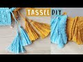 Tassel DIY - Cara Membuat Tassel Untuk Tas Rajut | How To Make A Tassel For Your Crochet Bag