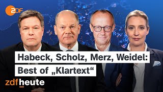 Die wichtigsten Aussagen der Kanzlerkandidaten | Das ZDF-Wahlforum \