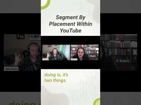 Segment by placement within YouTube #shorts #youtubeads #googleads #googleadsagency #ppc #marketing