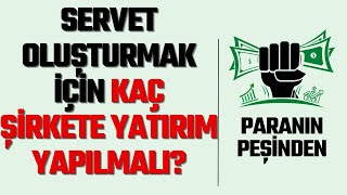 KAÇ ŞİRKETE YATIRIM YAPILMALI? | DOĞRU PORTFÖY YÖNETİMİ KAÇ ŞİRKETLE OLUR?| 2023 BORSA EĞİTİMİ