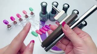 Cara pakai cat eye gel polish,jenis stick magnet, spill Party gemstone vol. 3