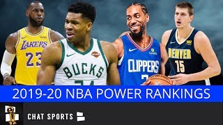 NBA Power Rankings: 2019-20 Way Too Early Edition Following NBA Free Agency