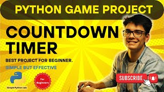 Build a Countdown Timer in Python with Colorful GUI | No External Libraries! | Simple Python Lab