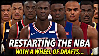 I Reset The NBA COMPLETELY & Implemented Legendary Draft Classes Every Year. | Wheel Of NBA Drafts