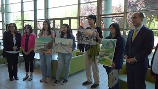 Destacan a ganadores  del concurso de pintura “Pinceladas del Maule” de la UTalca