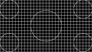 Basic Circles & Grids Aspect Screen Test for TV, Monitors, Projectors and other Displays