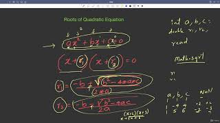 5.4 : Student Challenge – Quadratic Equation — [Abdul Bari] Java Course