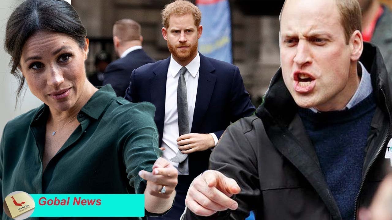 Royal Feud Explodes: Prince William Furious Over Prince Harry & Meghan ...