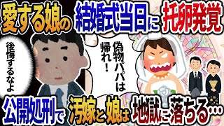 【2ch修羅場スレ】 愛する娘の結婚式当日に托卵発覚→公開処刑で汚嫁と娘は地獄に落ちる・・・  【ゆっくり解説】【2ちゃんねる】【2ch】