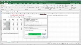 Excel - use Max and Large Function with Conditional Formatting by Chris Menard