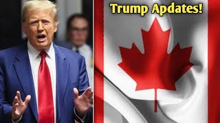 Trump Asked Point Blank : Are You Considering Using Military Force To Annex Canada?