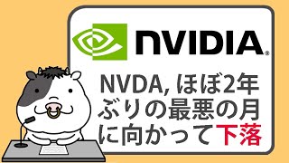 エヌビディア株、ほぼ2年ぶりの最悪の月に向かって下落【2024/07/30】