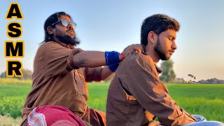 ASMR || BABA BANGALI’s UNBELIEVABLE HEADACHE THERAPY MASSAGE || ANTI STRESS MASSAGE || WINTER SPA