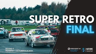 Super Retro Final | Pembrey 2024 | Super Retro Rallycross Championship 5 Nations Trophy