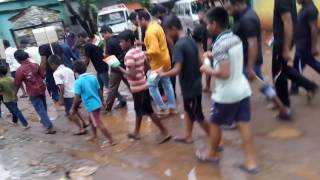 Rally to stop terrorism organised by Raghunath youth club,balipatpur,bhusandpur