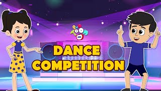 Dance Competition | Dance challenge | Kids Dance | Animated Story | English Cartoon | Moral Stories